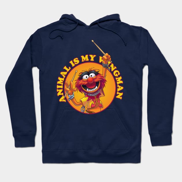 Muppets Animal Hoodie by sagitarius